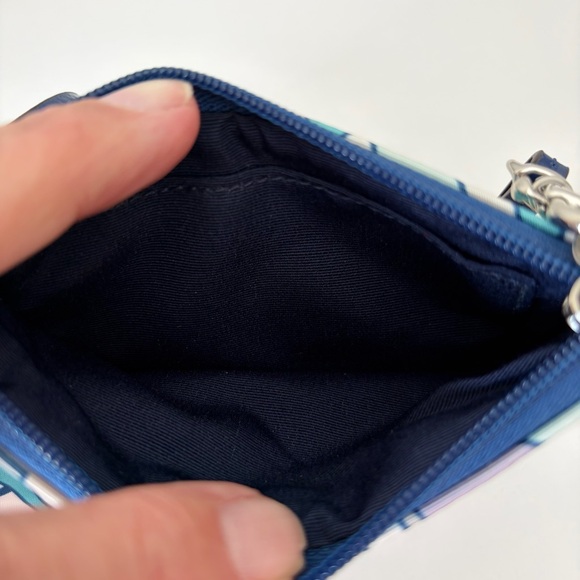 Coach Ashley Scarf Print Wristlet EUC - Picture 4 of 7